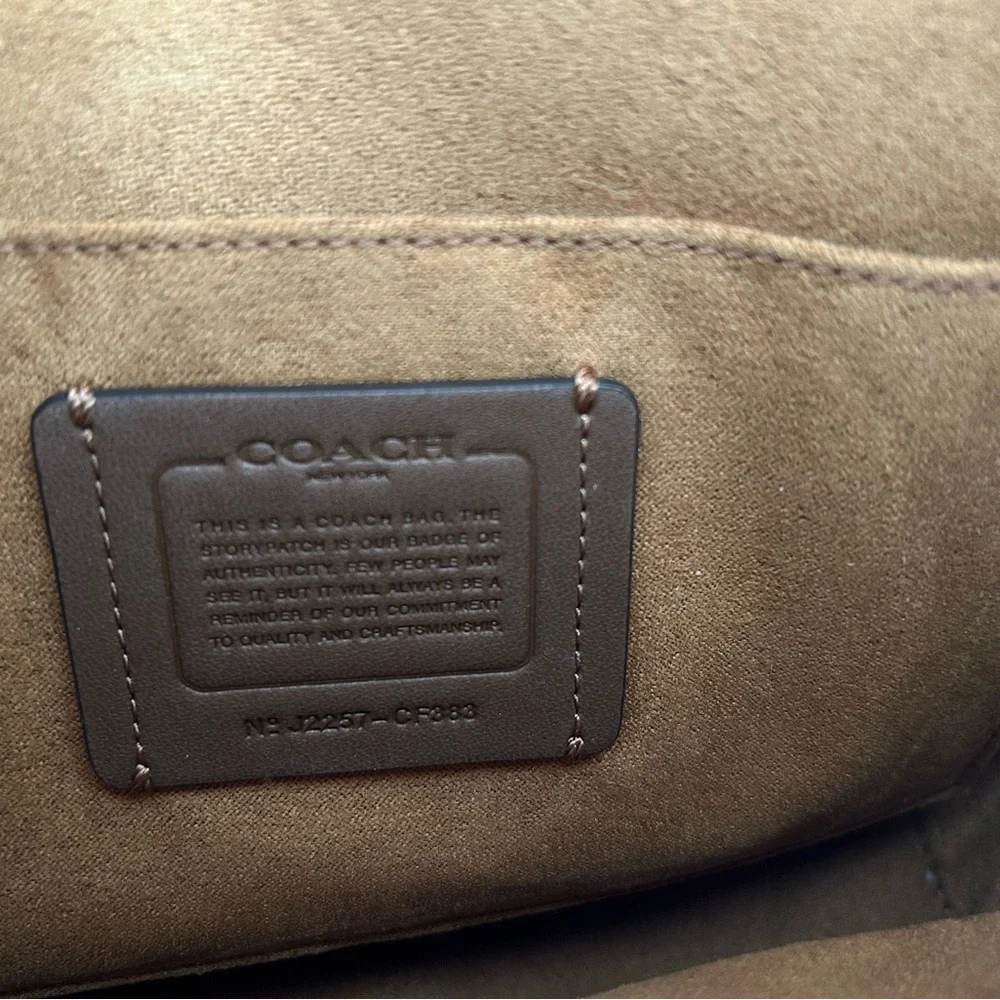 Coach Macie Saddle Bag Pink Pebbled Leather‎ Shoulder Bag Excellent